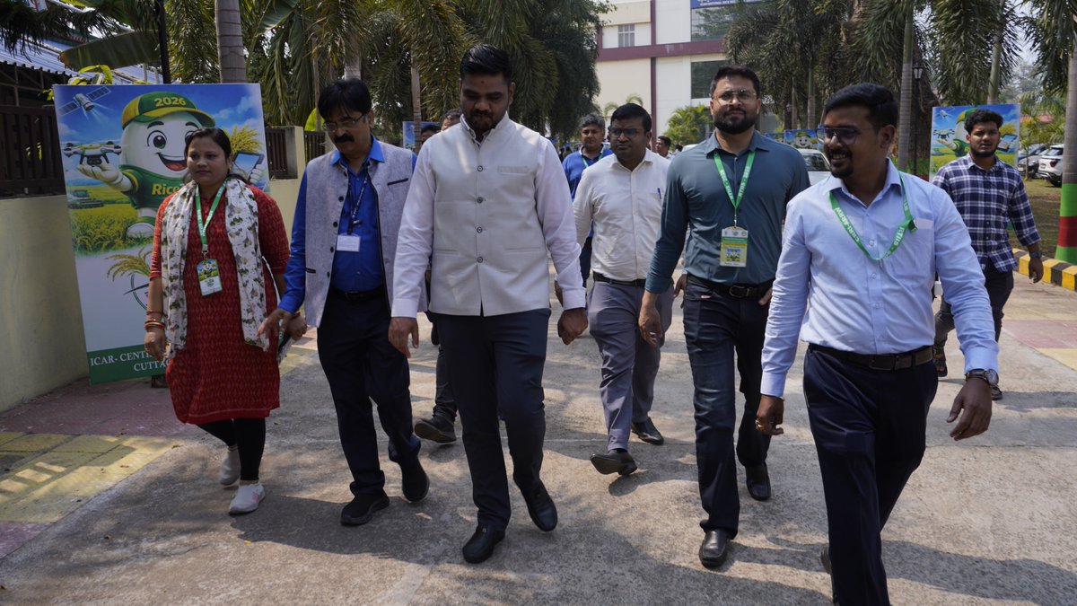 rabi_vikas's tweet photo. ICAR-Central Rice Research Institute, in collaboration with the Association of Rice Research Workers, successfully hosted the National Rice Tech Industry Innovation Summit (RTIIS–2026) on 25th February 2026. https://t.co/hP43nABRLq