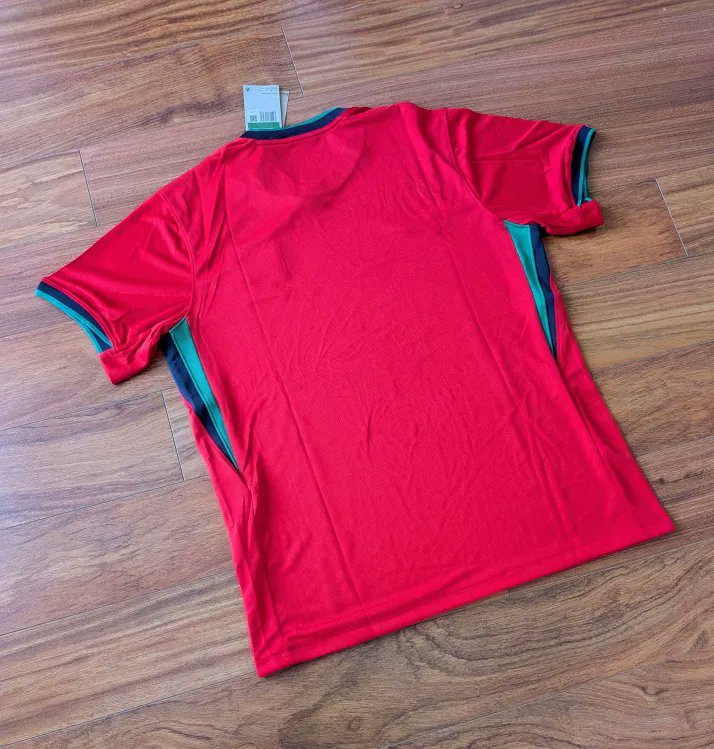 Portugal's 24/25 season home kit, from Adjersey.com.