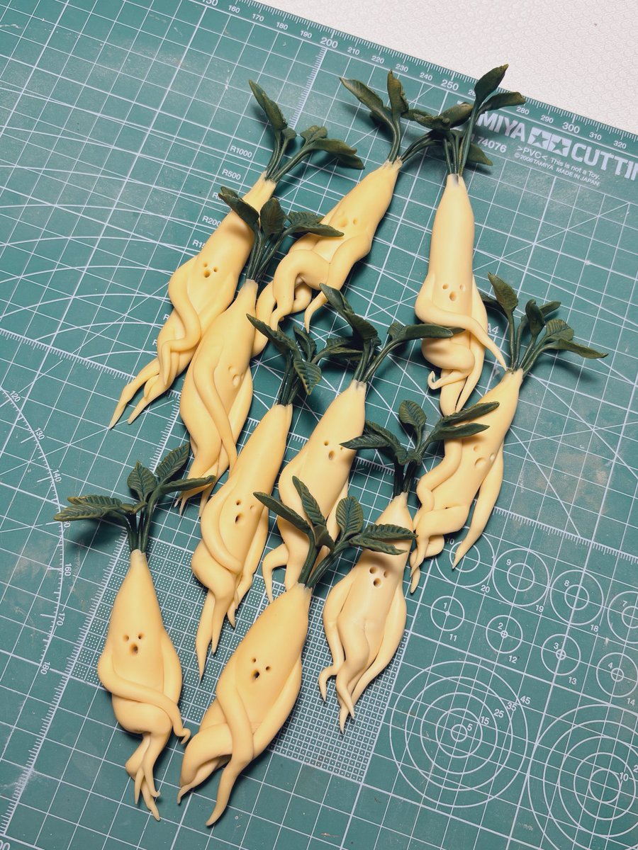 マンドレイクさんの造形完了ー！🪴