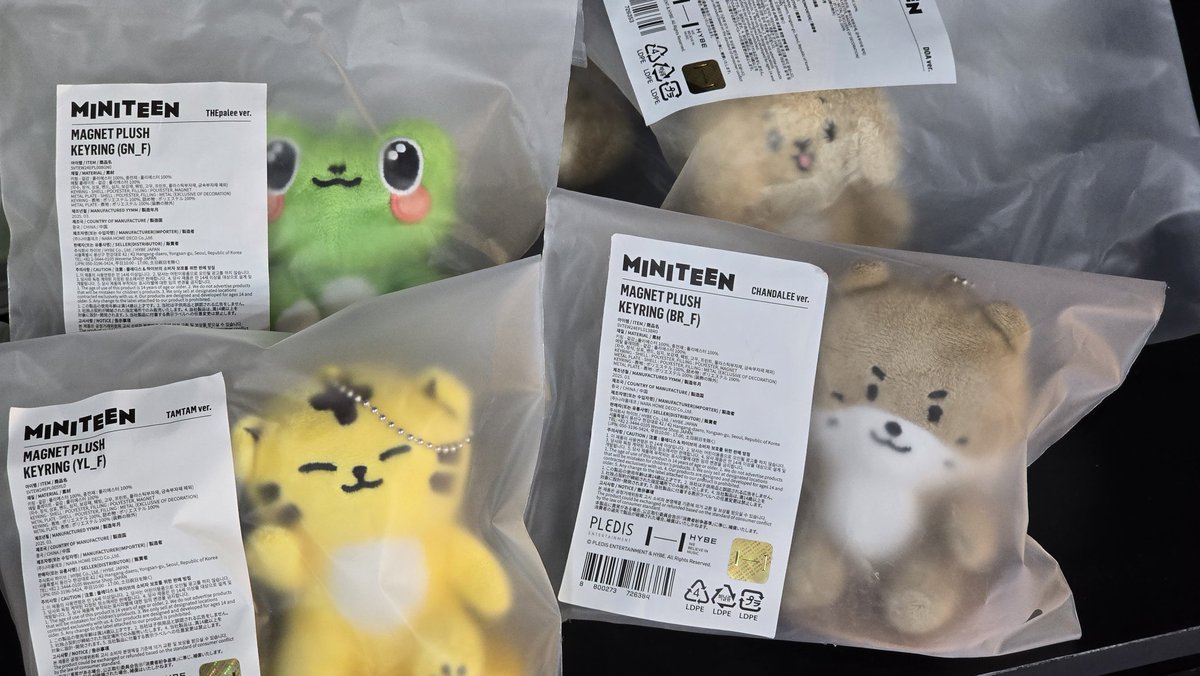 WTS miniteen magnet plush keyring FAST PO: THEpalee Tamtam Doa