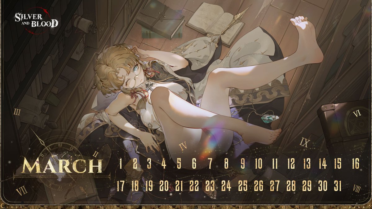 "Should we read together?"Dear Lords, March Wallpa...