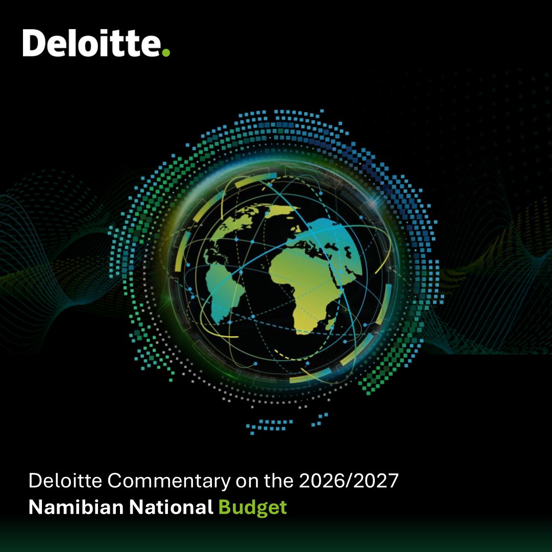 The Minister of Finance has tabled the 2026/27 Namibian National Budget yesterday, visit our website for our latest commentary and key takeaways. delo.tt/6018hQeCE

#Nationalbudget #DeloitteNamibia #DeloitteTax #togethermakesprogress