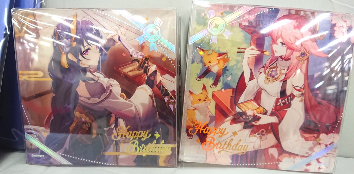 📢アニメ・ゲーム雑貨コーナーより #原神 新たに商品が入荷しました