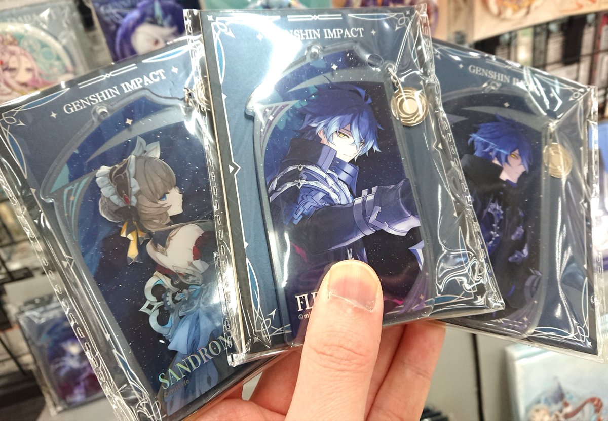 📢アニメ・ゲーム雑貨コーナーより #原神 新たに商品が入荷しました