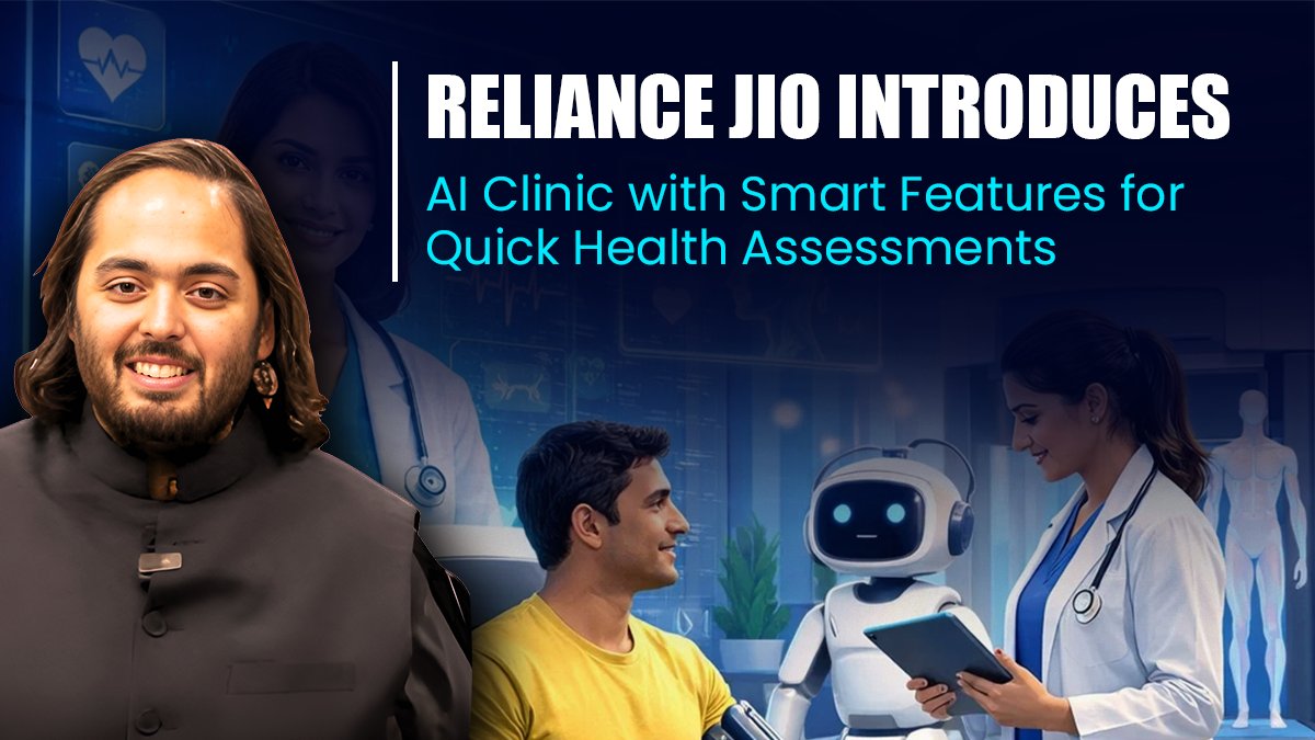 anantdadaambani's tweet photo. Reliance Jio's new AI clinic is changing the healthcare game with smart features for fast health assessments. A leap towards accessible, efficient, and tech-driven healthcare! #RelianceJio #AIHealthcare #TechInnovation #SmartHealth #FutureOfMedicine #HealthTech https://t.co/kH3t2wGm0E