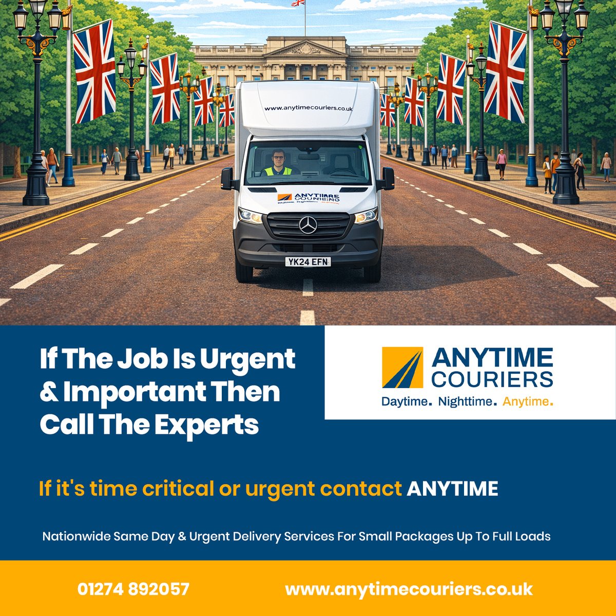 Anytime Couriers tweet media