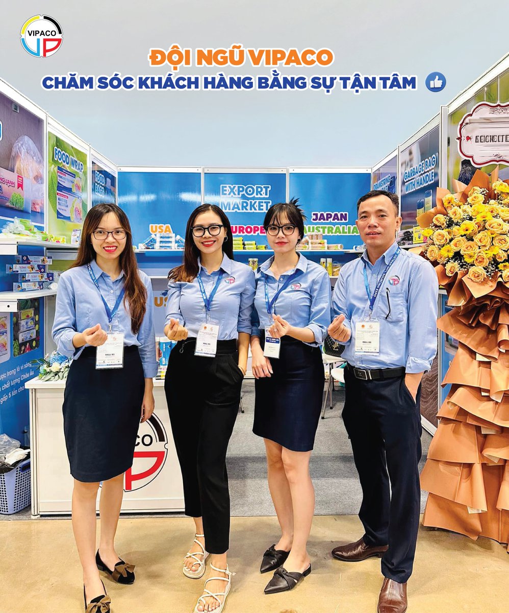 VIPACOPhoNoiA's tweet image. DEDICATED PEOPLE. TRUSTED SERVICE 🤝 VIPACO
Behind every order is a team that listens, supports, and works with true dedication.
At VIPACO, customer satisfaction is not a goal — it’s our daily commitment.#VIPACO #CustomerCare #DedicatedTeam #TrustedQuality #PackagingSolutions