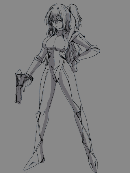 ネフラデル様の合同誌「寄生乗っ取り合同誌2026年度版」に掲載して頂いた短編まんがです。
ゼロスーツ〇ムスふうのタイトスーツに身を包んだ、銀河最速早撃ちガンスリンガー少女。
しかしその反応速度には秘密が。エクソスーツの下には蠢く寄生触手のコロニーが存在していたのだ…… 