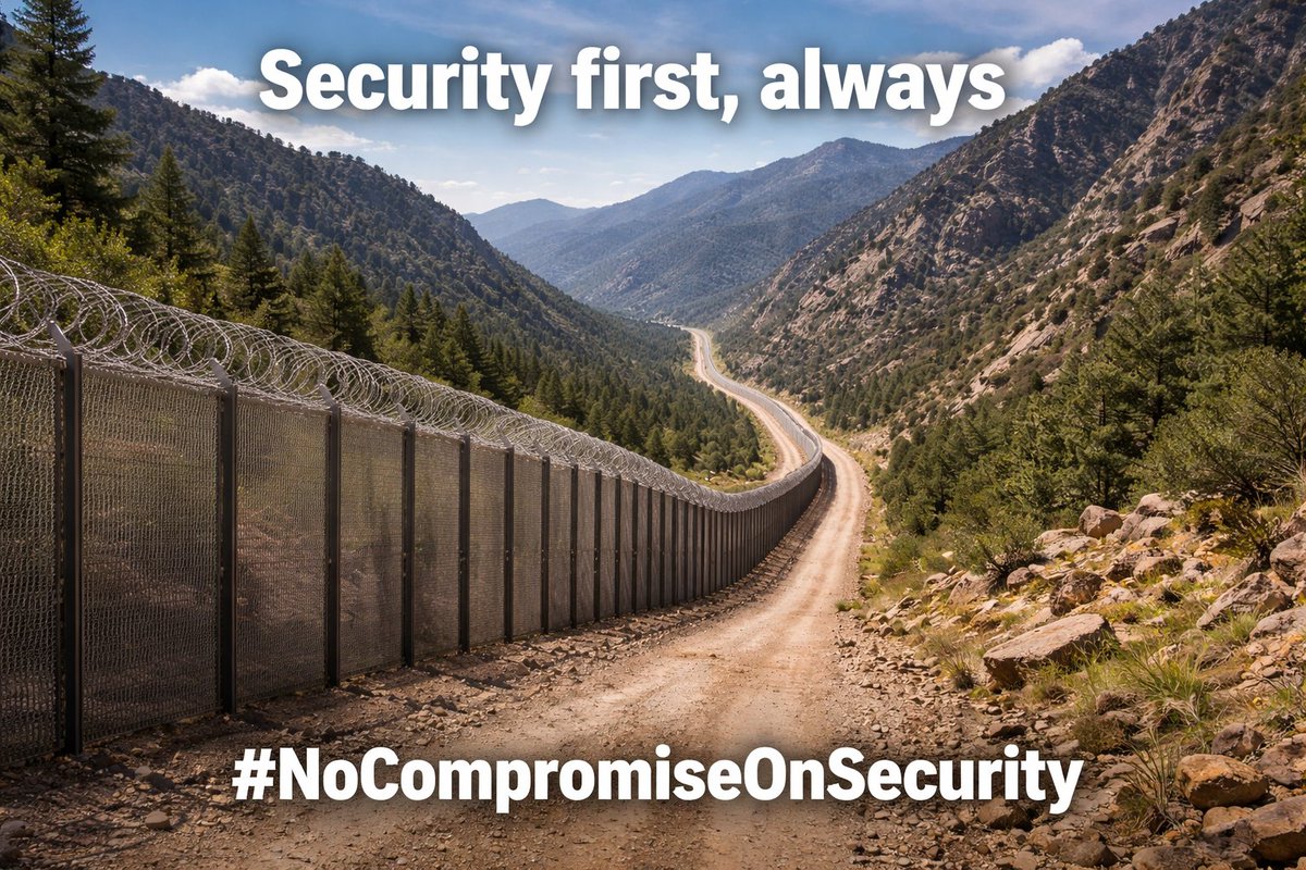 Commitment to peace, backed by strength. 
#NoCompromiseOnSecurity