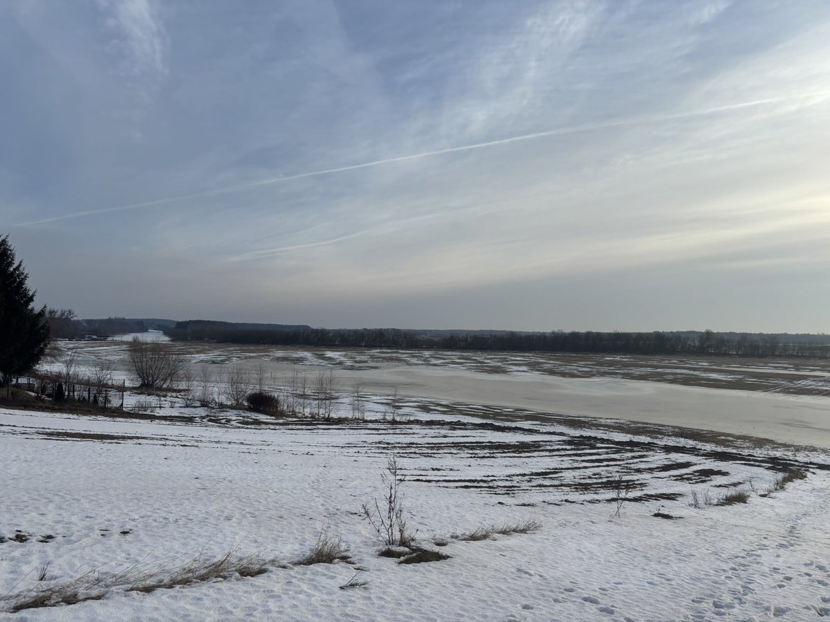 MeteoinfoLMOSPL's tweet photo. Jeszcze zmrożone rozlewisko Narwi o poranku ❄️
27.02.2026 r.
#rozlewisko #lód #zima #luty https://t.co/cUo2S5gxac