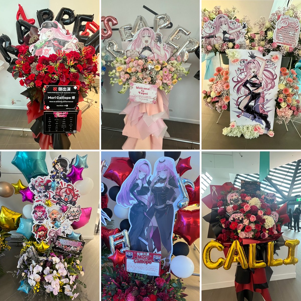 …eh? ∑(ﾟДﾟ)

HOW MANY FLOWER STANDS?!?
Nothing left to do but reap the whole stage after this…thank you eternally, my Taipei boneheads!! :,}

We’ll give it our all for the grand finale so watch closely. 骨♡
#hololiveSTAGE25