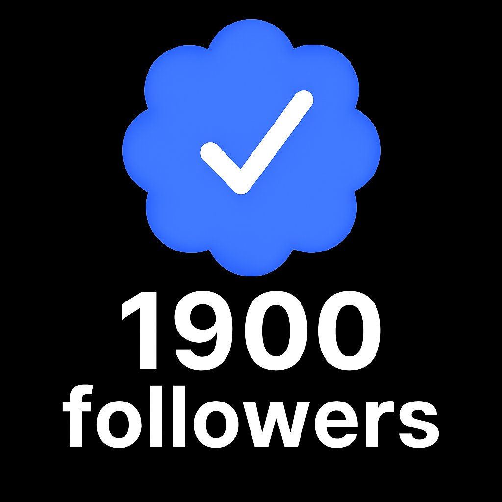Easiest way to gain 1.9k+ fOllOwers⁉️

Drop  Yoo 👋 
let's everyone follow you Now💪✨