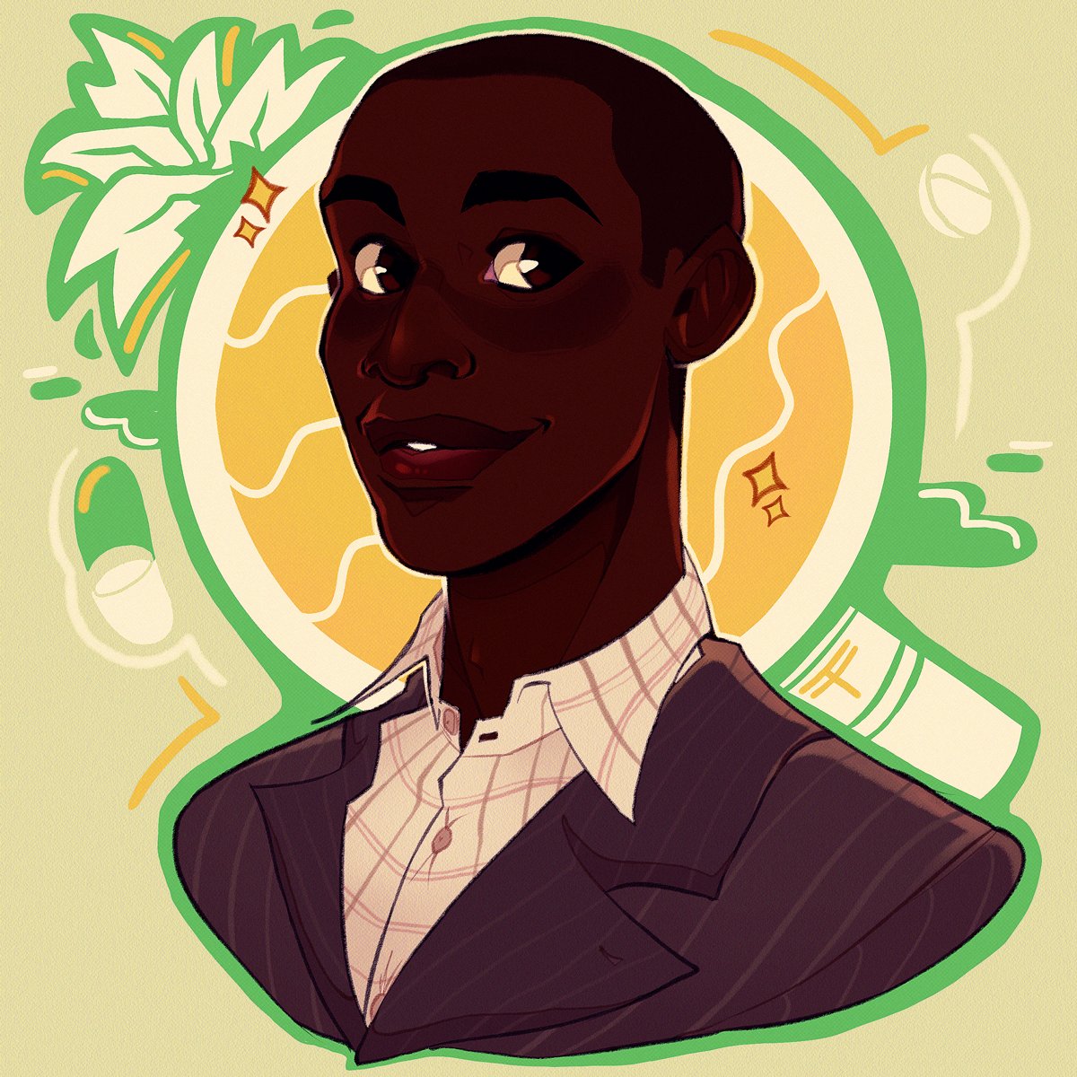 Black History Month Art Challenge
Day 15: Burton Guster - Psych