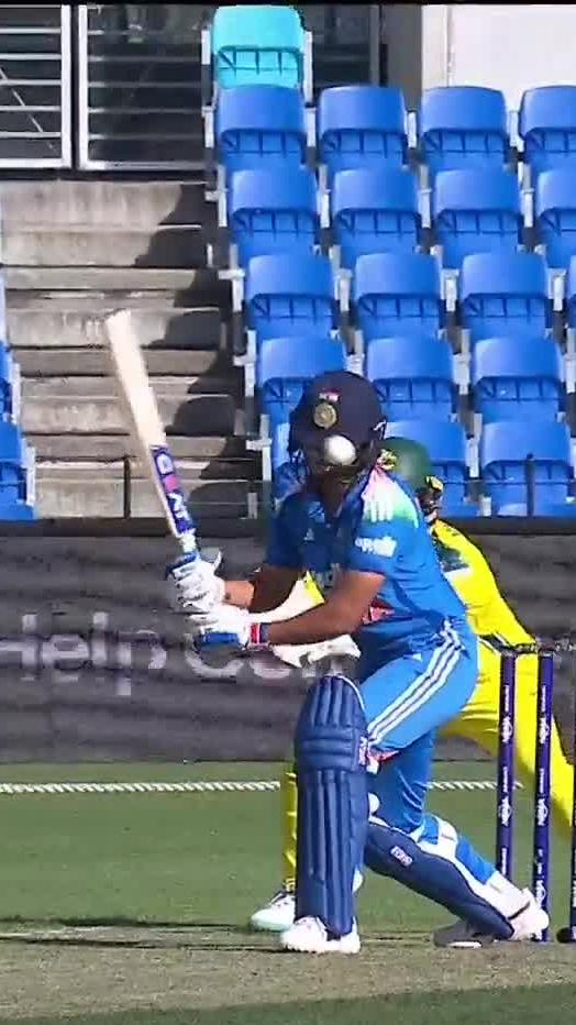 Whoops! Harmanpreet Kaur whacked one Picture