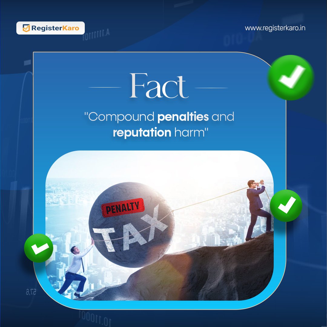 Many founders assume compliance is optional for small operations.🤔

That misconception leads to blocked accounts, audits and unexpected penalties.❌
We clarify myths and provide practical next steps to fix the common gaps within one week.✅

👉Visit registerkaro.in/private-limite…