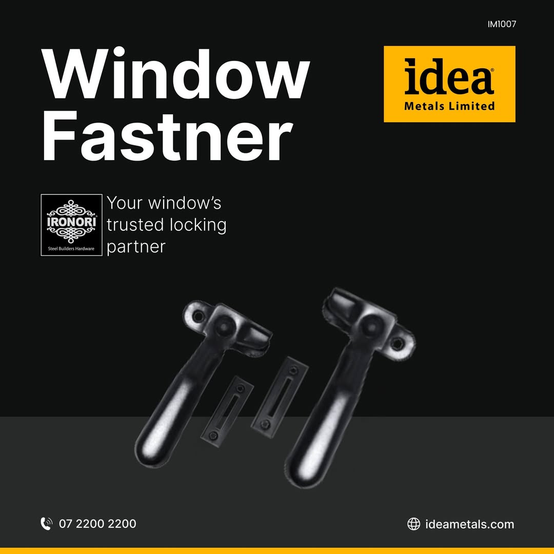 IdeaMetals's tweet photo. Secure your view with confidence.
The IRONORI Window Fastener is your trusted locking partner, providing security and reliability for every window in your home. Built with the quality craftsmanship of Idea Metals Limited to keep your space safe and stylish.

07 2200 2200 https://t.co/KFM2hL16Hn