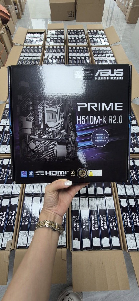 vantinbmt's tweet photo. 💥 Về 100 Main ASUS H510M-K , mới chính hãng
Full VAT - CO, CQ 
Giá : 15xx - bao giá toàn quốc 
👉 Tấn Phát AD - 02/13 Y Wang< BMT 
https://t.co/l9qp1b22wE https://t.co/2M2VsNs6UV