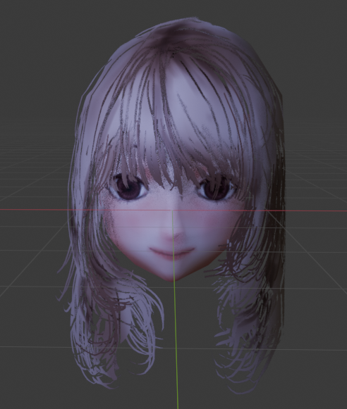 Worked on a new workflow for character modeling yesterday. Here I reversed the order and did the texture sketch first, then the topology.