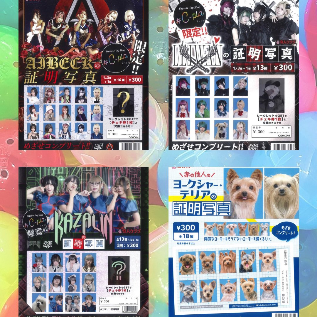 🍫2/27新商品のご案内⑦🍫 📌 AIBECKの証明写真 📌 LEIWANの証明写真