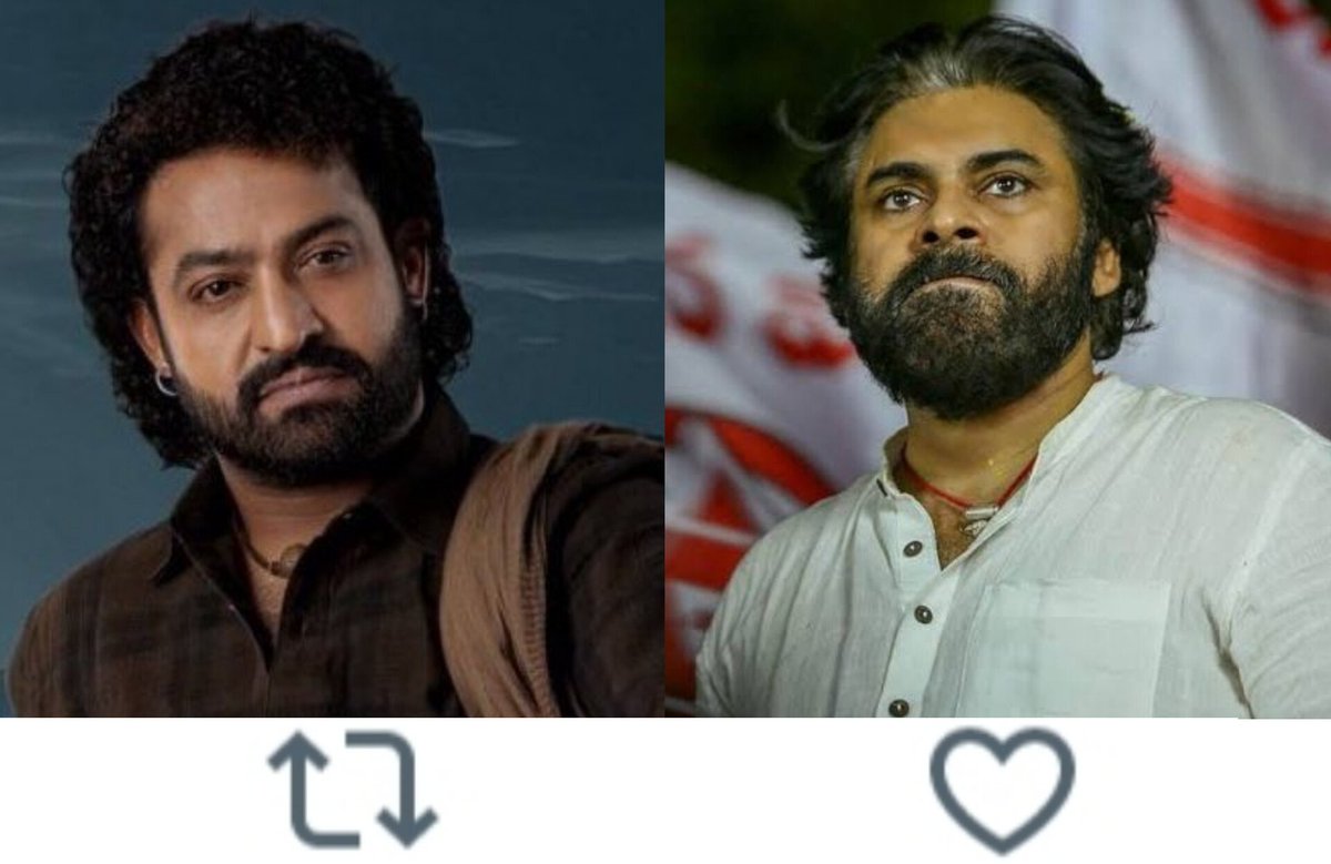 TOlMovies's tweet photo. Who's The Face Of Tollywood ?

        🔃#JrNTR               ❤️#PawanKalyan https://t.co/cFZolEJehY