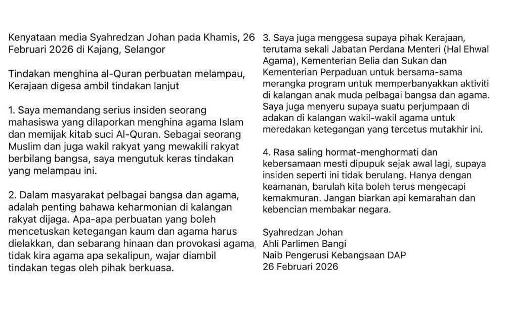 Syahredzan Johan tweet media