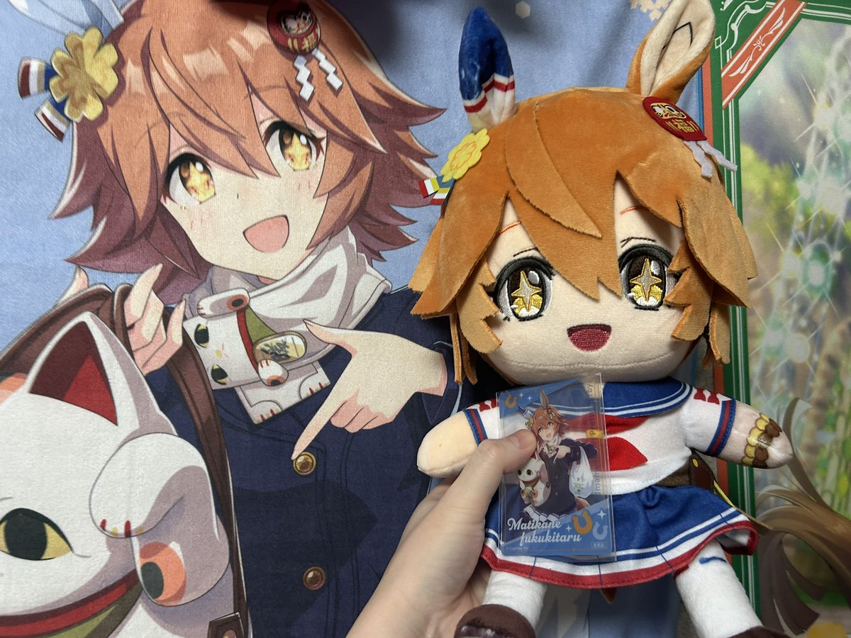 13,000円もするマチカネフクキタルのぬいぐるみが届きましたー