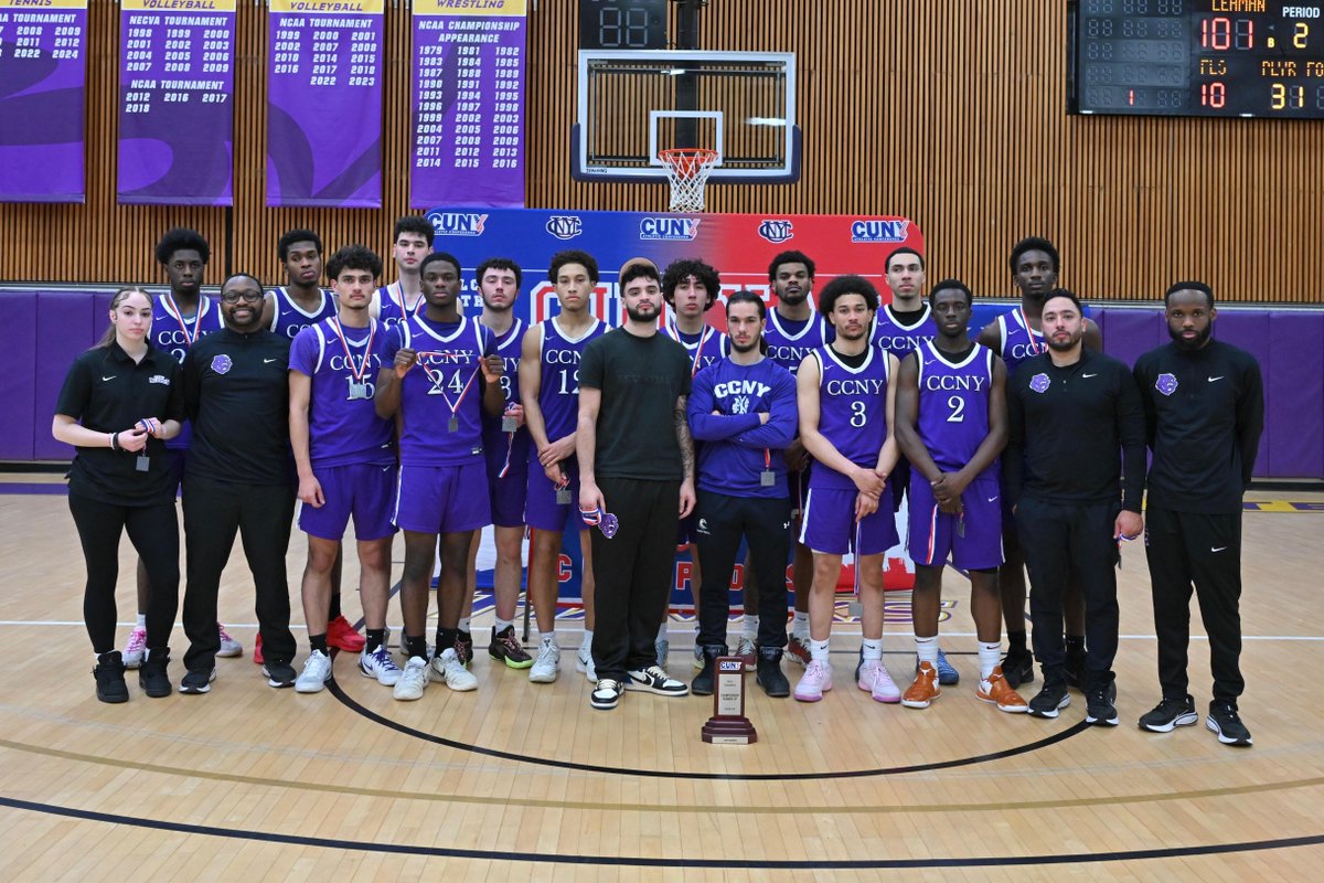 CCNY Athletics tweet media