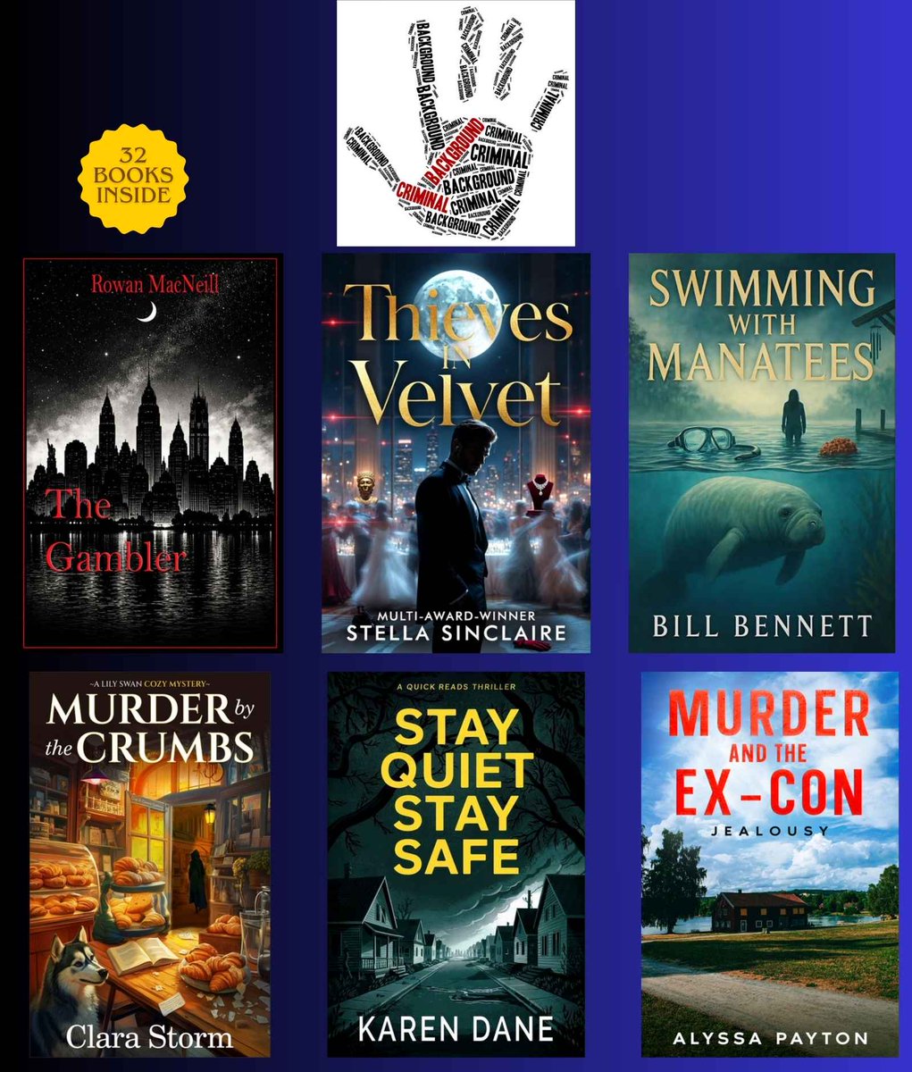 AuthorNimocks's tweet photo. ๐ต๏ธโโ๏ธ 32 suspense & mystery books. All free.
From cold cases to quiet killers, murderous rivals to crooked cops...
This free book promo has one rule: no romance, just crime.
๐
Feb 1โ28, 2026
๐ https://t.co/RkDaASX0Gh
#CrimeReads #SuspenseBooks #PoliceProcedurals https://t.co/RpXe75ojXN