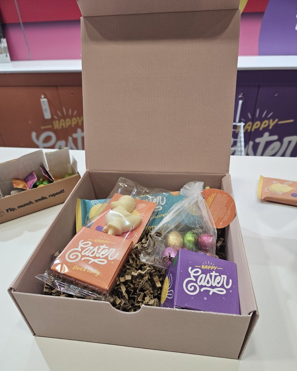 How would you feel receiving this Easter box?🐣

Appreciated? Grateful? More likely to remember the sender?

Seasonal gifting = emotional branding

There's still time🐰👉 tinyurl.com/2s3vyafx

#EasterMarketing #PromotionalProducts #BrandImpact #ClientExperience