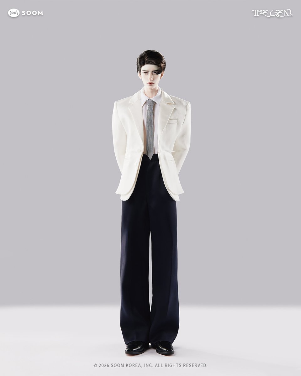 soomkorea's tweet photo. TAILORED CLOSET
A realistic tailored outfit line for the TIMELESS series.
Permanent collection available in two styles, revealed with NOAH.
#soom #dollsoom #idealian #thegem #hypergem #tailoredcloset #timelesscloset
#noah #balljointeddoll #bjd #bjdfashion #dollclothes https://t.co/DE2OVlkAWt