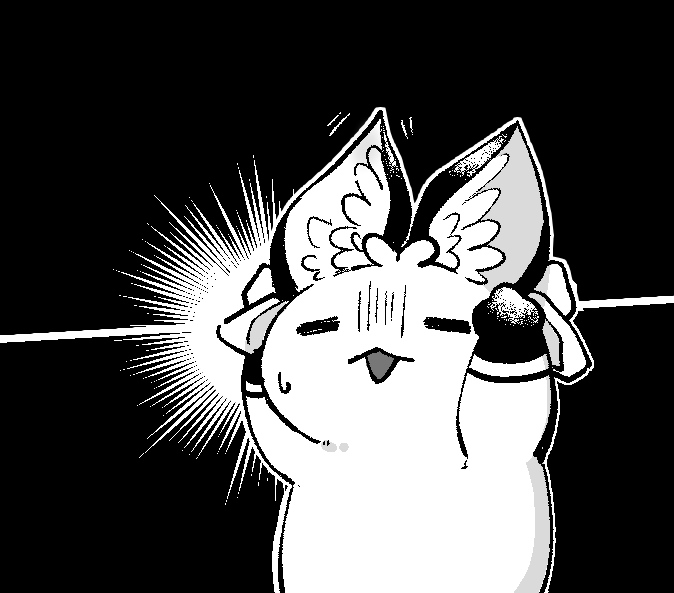 絶対絶命──（耳かけないライカちゃん）