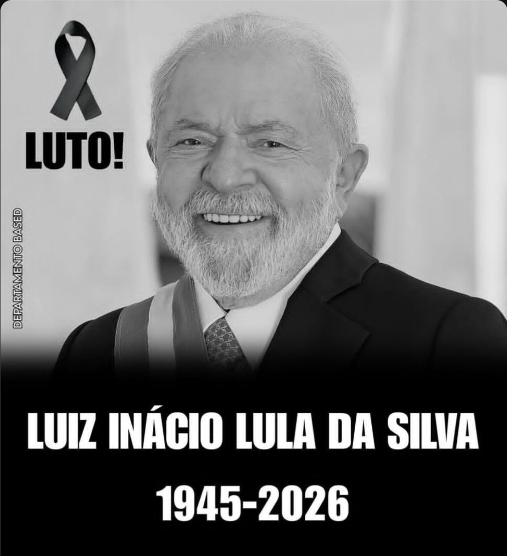 E com grandes sofrimento que trago essa informação,
Na manhã de hoje o melhor presidente do Brasil nos deixa 😭😭😪 #lula #pt #Brasil 
#BomdiaBrasil