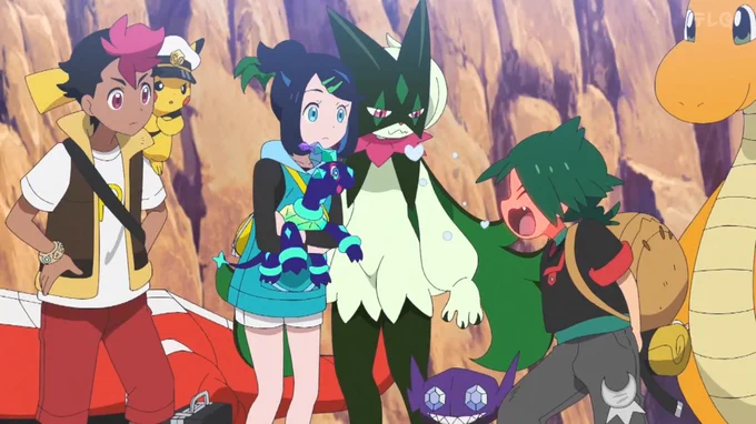 ソルト絶対ウルトのパパやんwお尻にハートマークあるんだ・・w #アニポケ