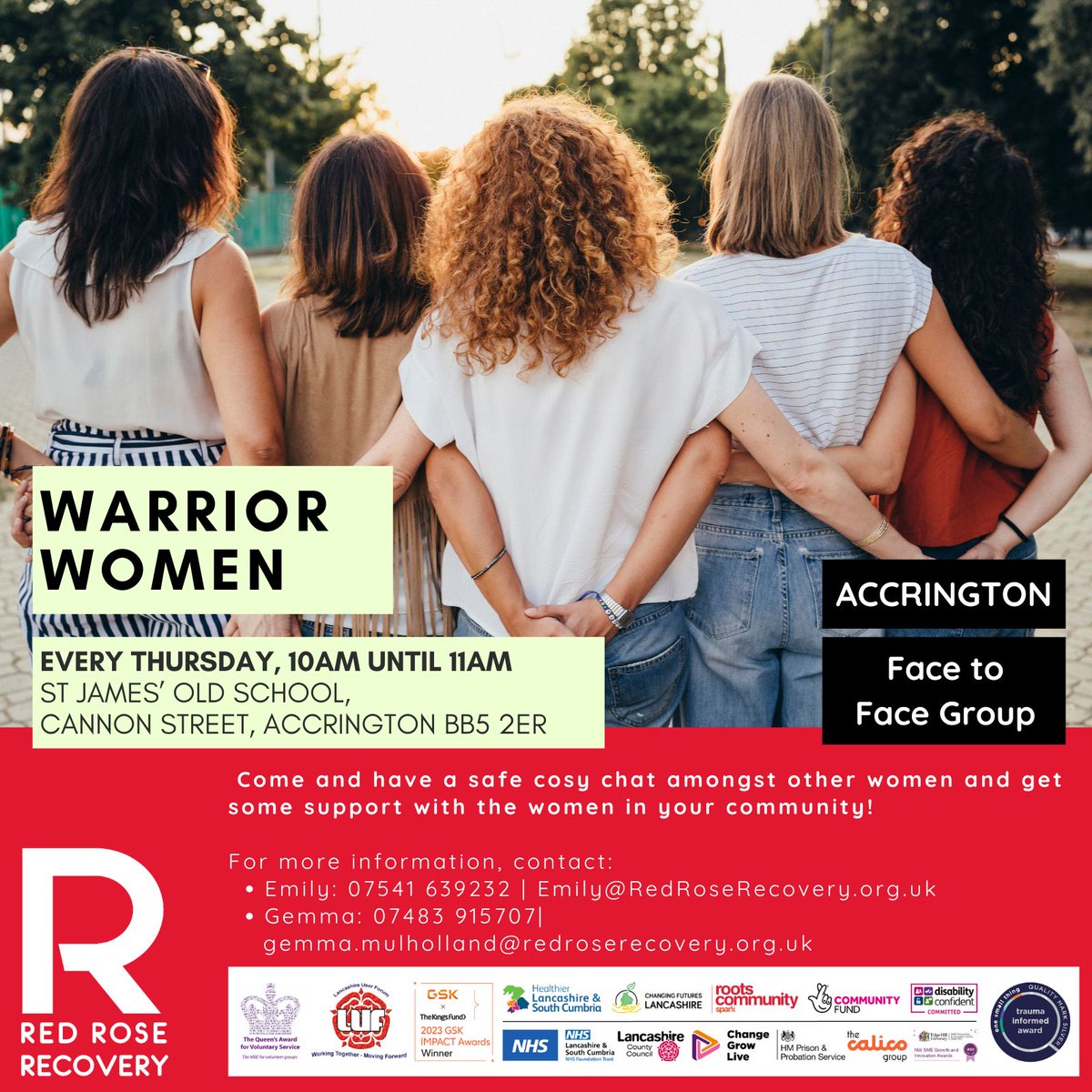 RRR_LUF's tweet image. Discover Our Groups 📅✨

We have lots of groups available to support wellbeing, connection, and creativity. Check out our calendar to see what’s on and find something that’s right for you!
👉 buff.ly/z908Oqj 

#CommunitySupport #Wellbeing #RedRoseRecovery