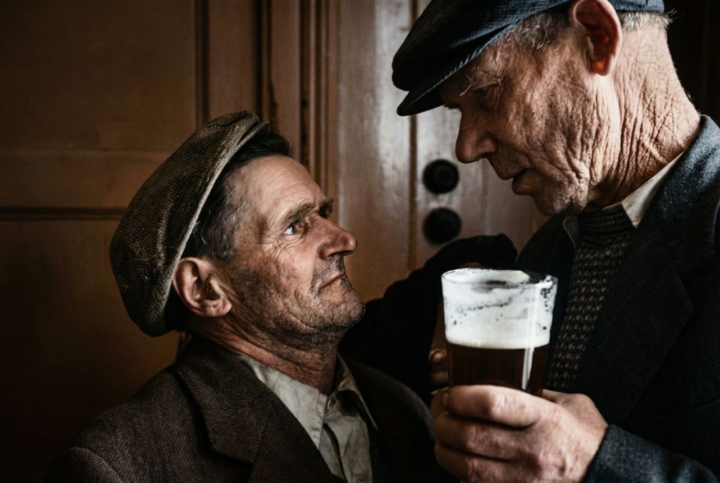 1965, Tinkers No More

From the series Irish Travellers, Tinkers No More; in a quiet Dublin pub, two men hold each other’s gaze. During a period of enforced settlement &amp; cultural upheaval, testament to resilience &amp; kinship within the Traveller community.

📷 Alen MacWeeney