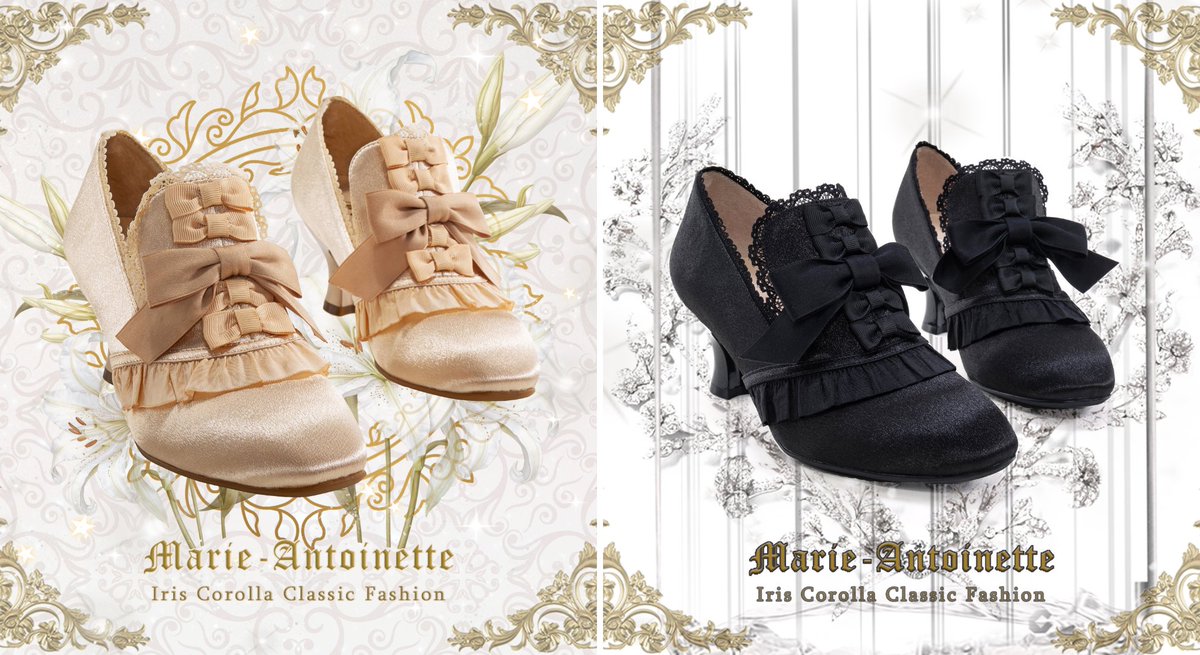 ✨予約開始✨
Marie Antoinette リボンヒールシューズ【Iris Corolla】

お姫様のリボンヒールシューズ♪
カラー新たに再販決定いたしました！

ご予約は3/13 AM9:00ごろまで✔️
epetice.com/products/ks-207