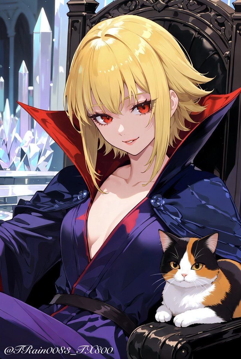 🧛‍♀️ ニャンちゃん、明日は待ちに待った土曜日だよ✨お・や・す・み