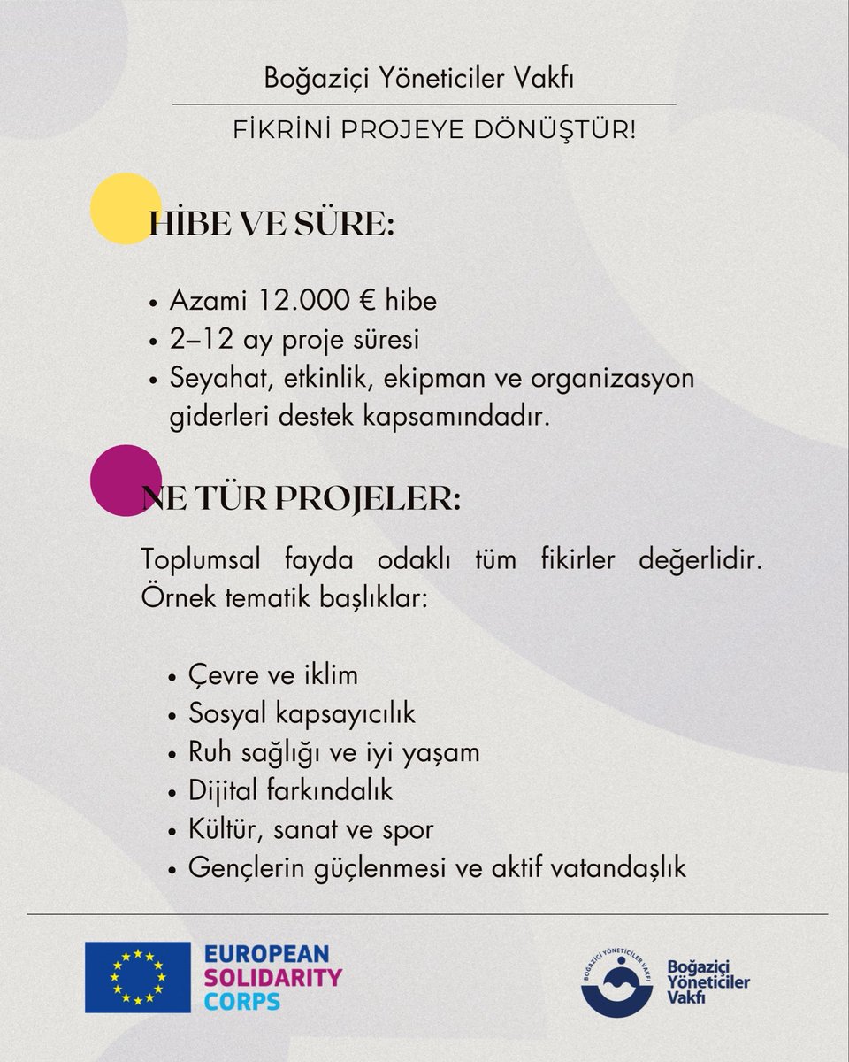 Boğaziçi Yöneticiler Vakfı tweet media