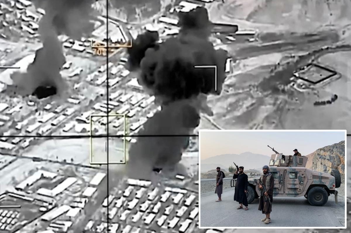 Pakistan bombs Taliban targets in Afghan cities, minister calls it 'open war' trib.al/Mju73v9