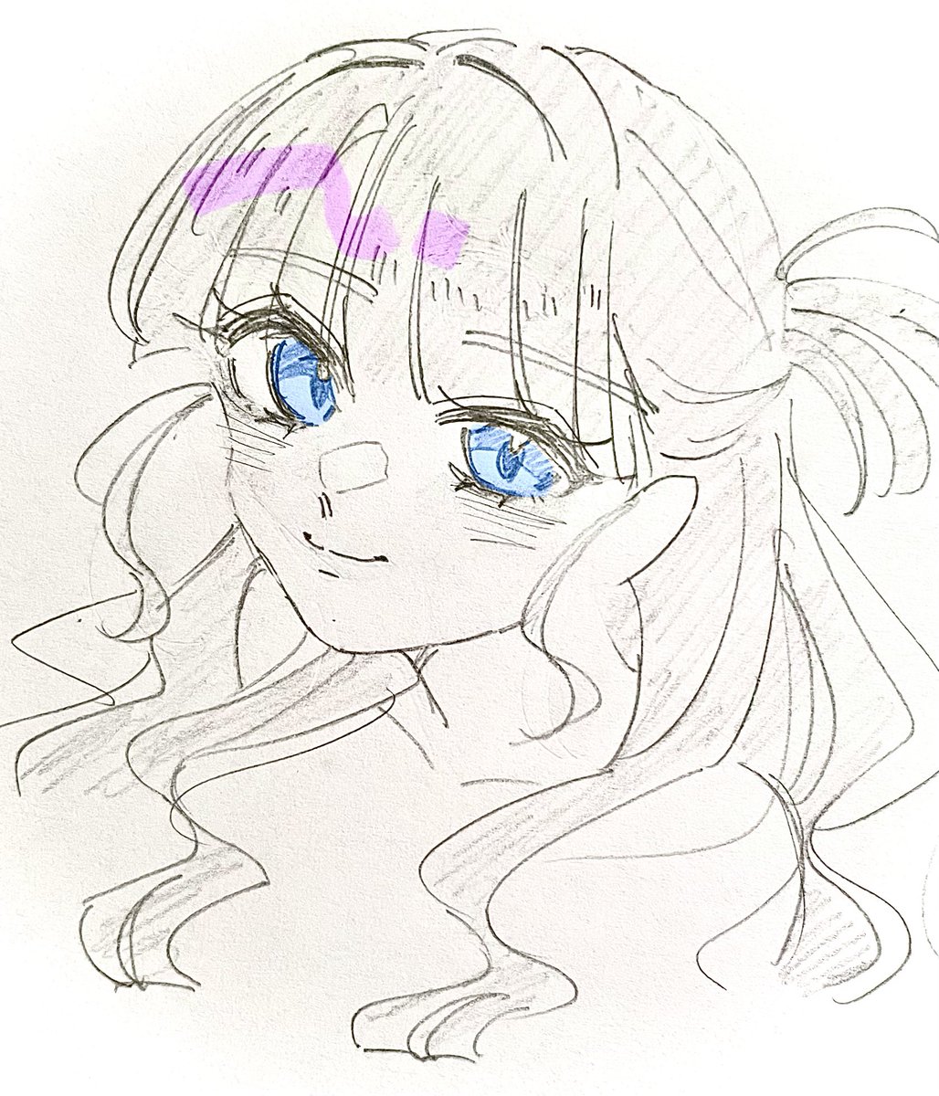 ide_suwan_rinu_'s tweet photo. ﾃﾞﾊﾟのヘアアレ見てみたいなという妄想絵(雑) https://t.co/sK9V5M0uE8