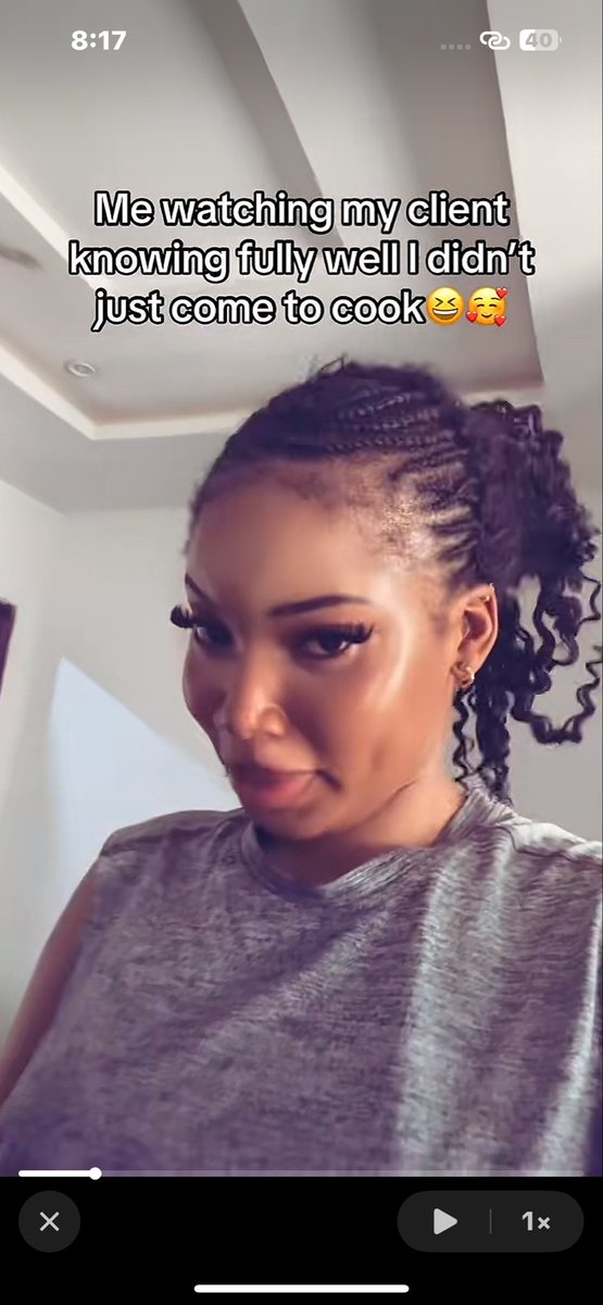 I don’t know how you’ll post something like this when there’s already a stereotype about private chefs, some of these girls are just dumb 🤦🏽‍♀️