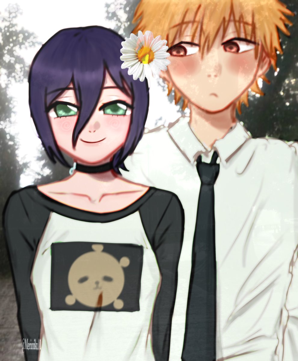 I’ll teach you everything 

#chainsawman #reze #denji #fanart