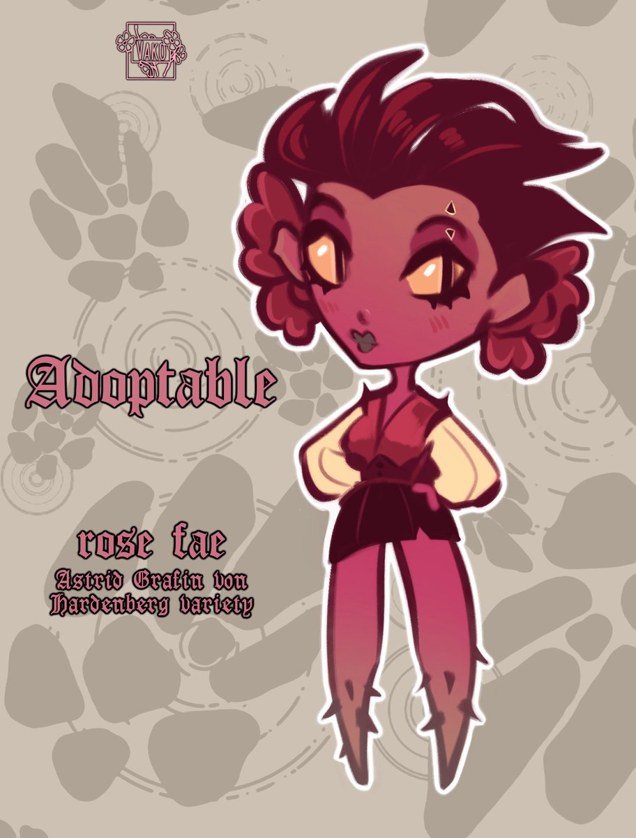 Vako_ia's tweet photo. Oh hi!
Now I have Vgen too! I've already added two welcome fairy adoptees there at a reduced price—and I'll be happy to paint their portraits at a 15% discount :3

And be sure to check out my commissions, they are also open!🌸
_____
https://t.co/0lQXPi4j0I
 #VGen  #VGenComm https://t.co/U5HhTxK3Lf