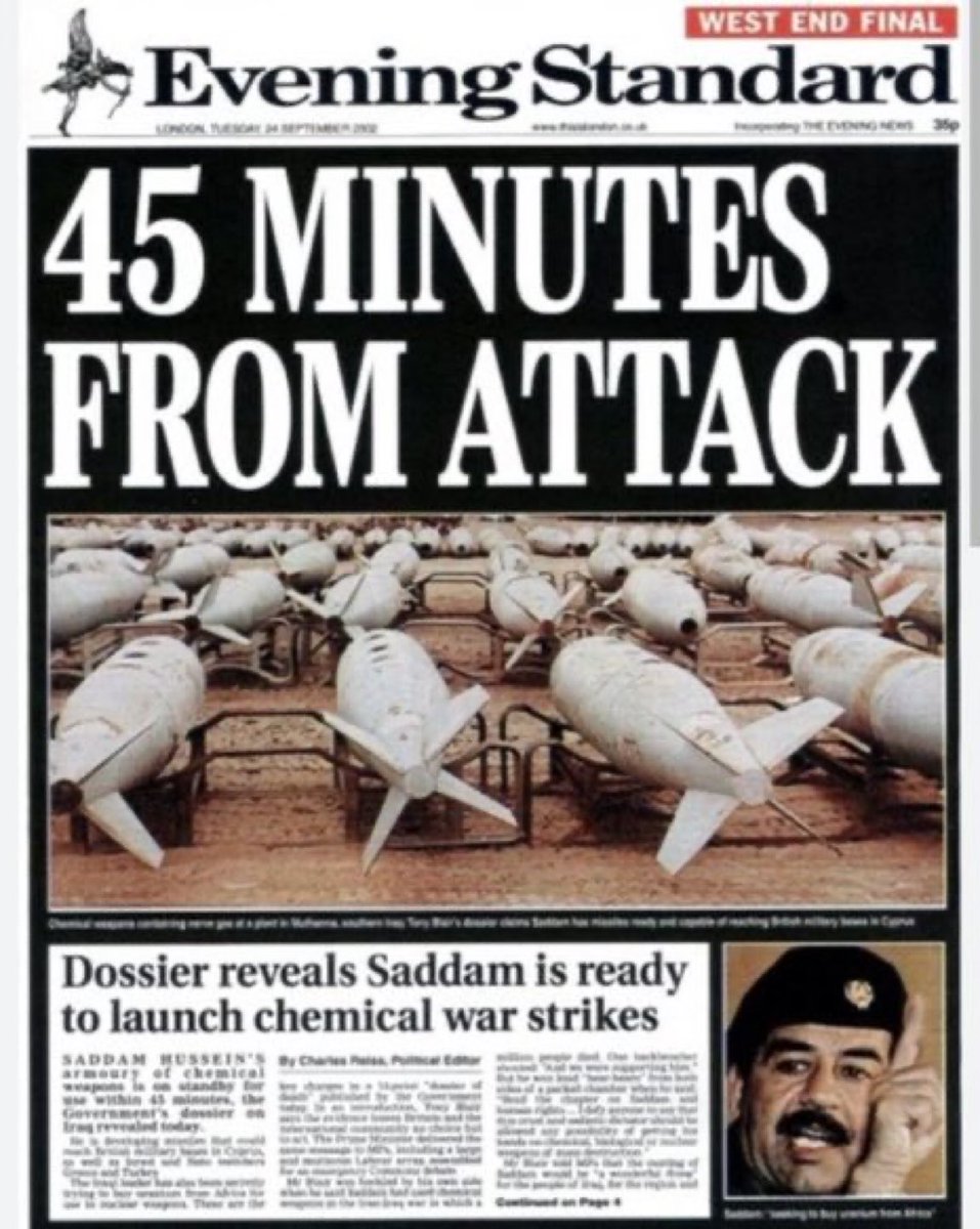 The same people who lied about Iraq. 

Are now lying about Iran.