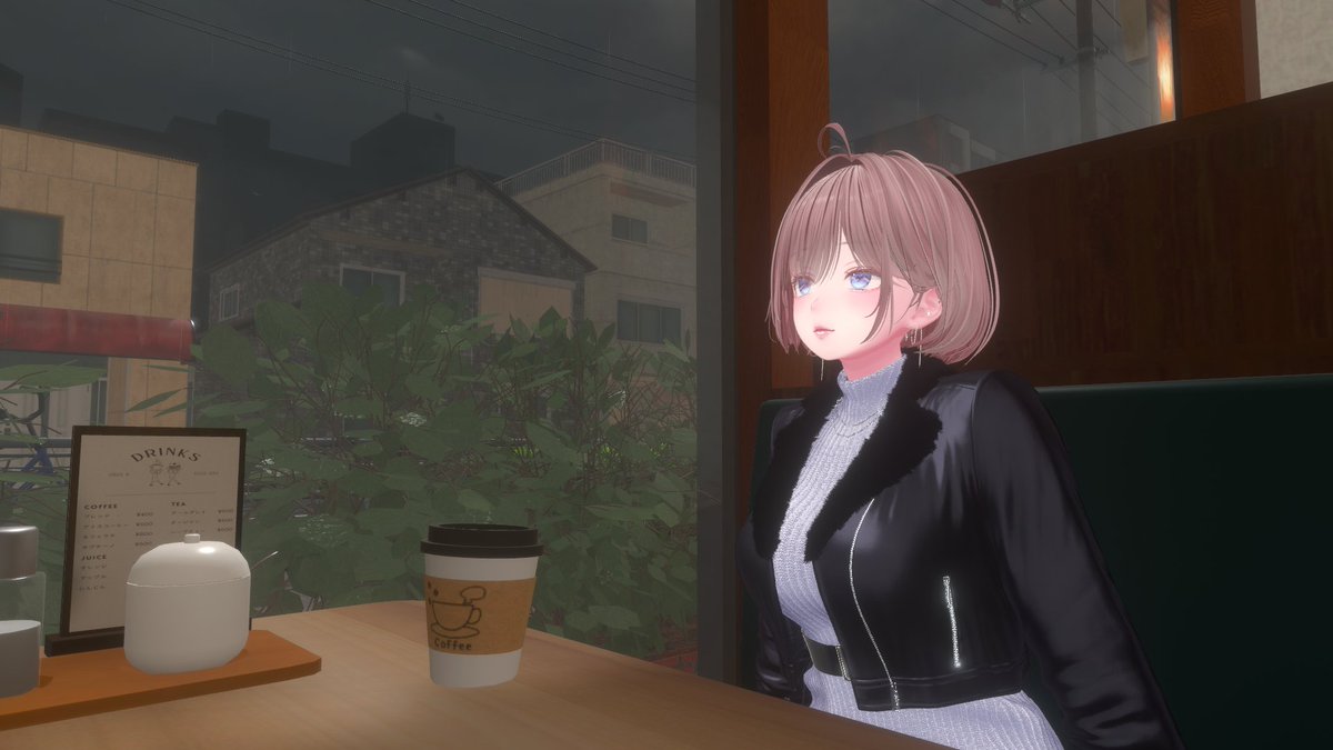 コーヒー淹れてちょっと休憩☕ #VRChat #Shinra3D