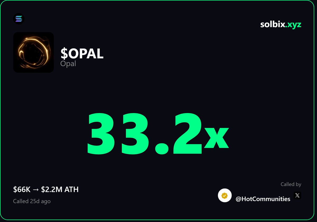 HotCommunities's tweet image. #OPAL $OPAL
