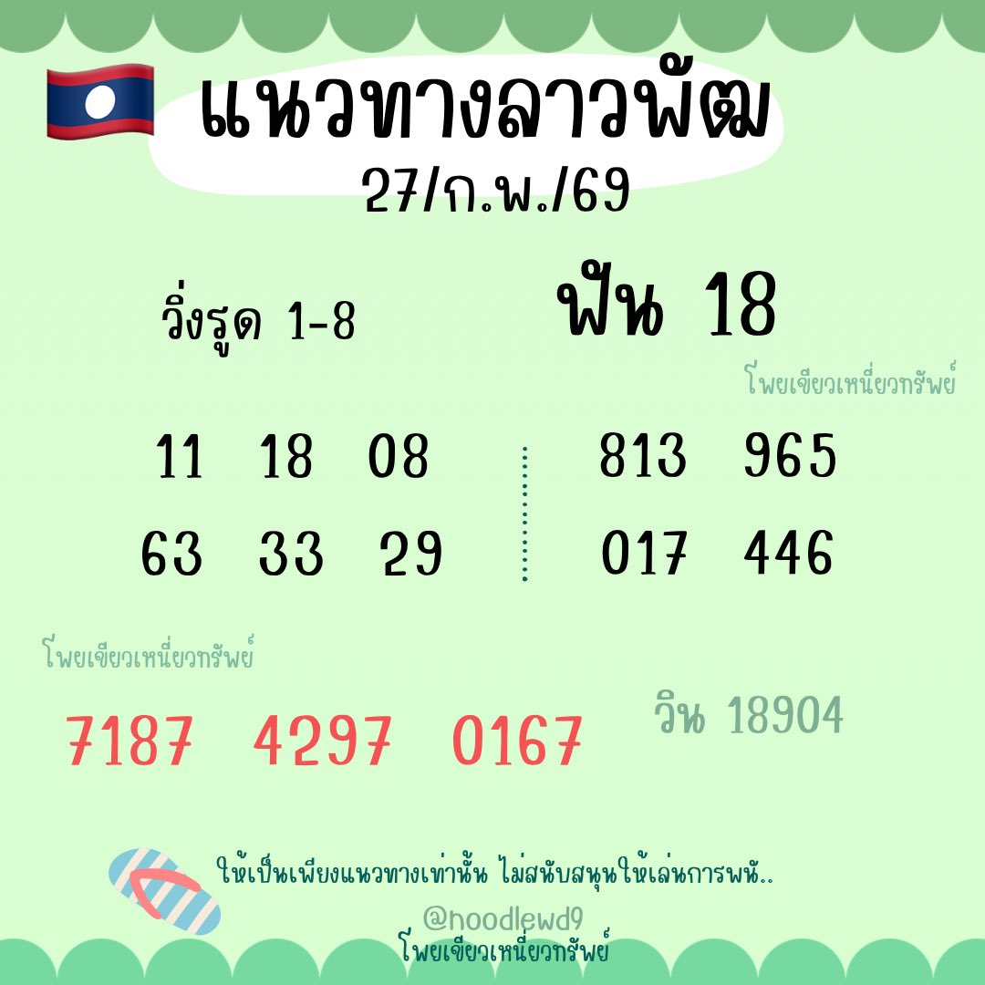 โพยเขียวเหนี่ยวทรัพย์🍀 tweet media