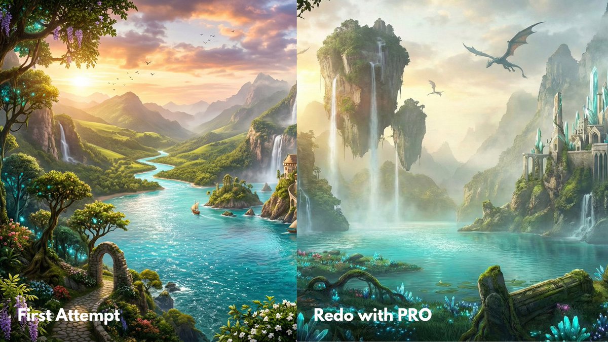 YaruLabs's tweet image. Pro-tip for subscribers:
Want even MORE detail?

Generate your image with Nano Banana 2, hit the three-dot menu, and select 'Redo with Pro' to tap into the absolute highest tier of generation. 🏆