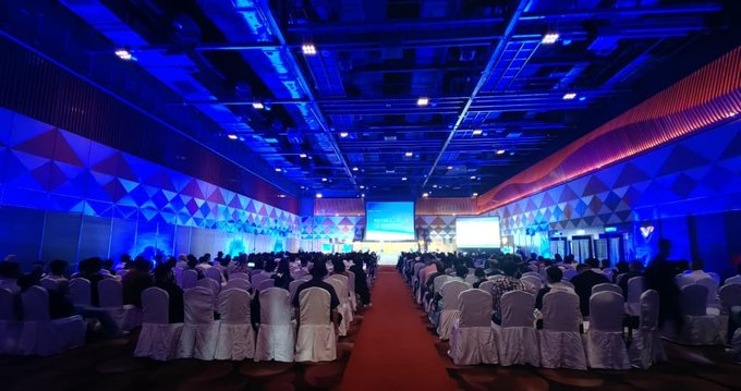 NEX_Exchange's tweet photo. 【Live】The AllinX x Nobody Global 2026 Strategic Summit is officially underway!   

450 industry leaders have gathered in Kuala Lumpur to shape the future of RWA. Stay tuned for the exciting sessions ahead!  

📍 Kuala Lumpur 
#AllinX #NobodyGlobal #StrategicSummit #KualaLumpur2026