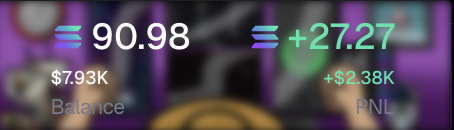 27 February  (day 71)          

+27.3    640.3 /1000          

Every day = 0.1 SOL sent. One comment wins. Drop your wallet 👇